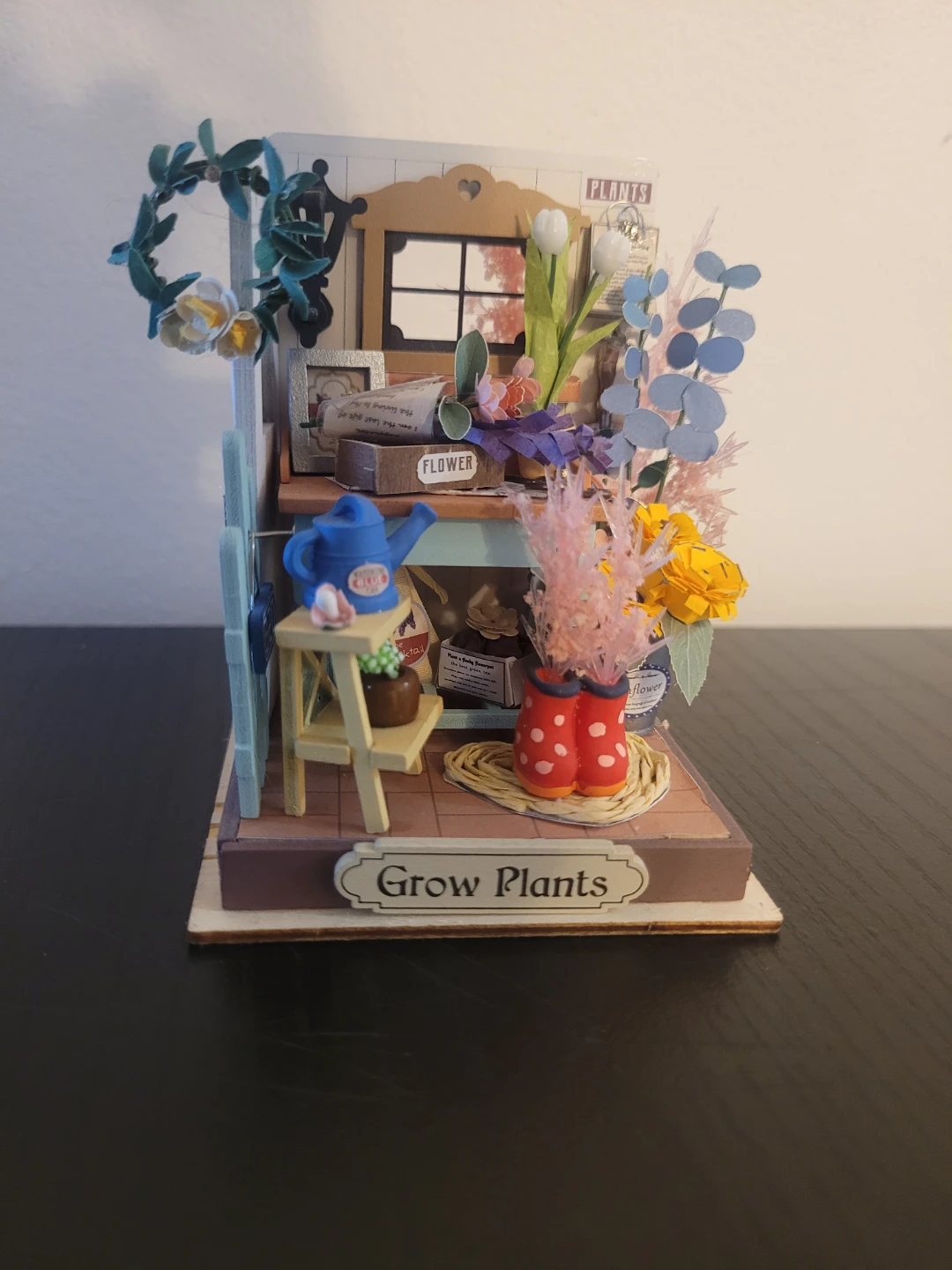 DIY Miniature Dollhouse Kit - Grow Plants Theme by Rolife