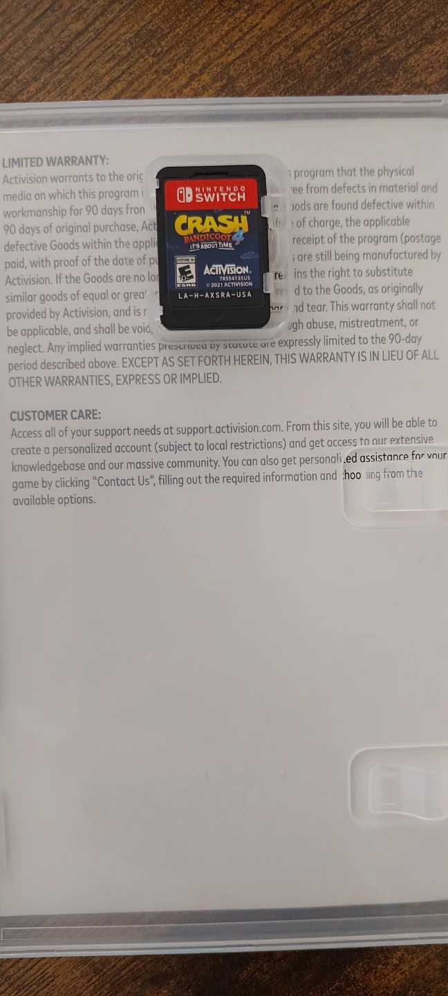 Nintendo Switch Crash Bandicoot 4: It's About Time Game - photo 2