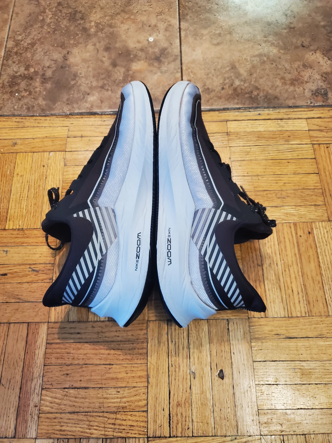 Men's/ Boys Nike Zoom Black Shoes Size 11 - photo 4