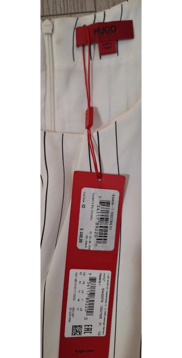 Hugo Boss Striped Dress Size S - photo 2
