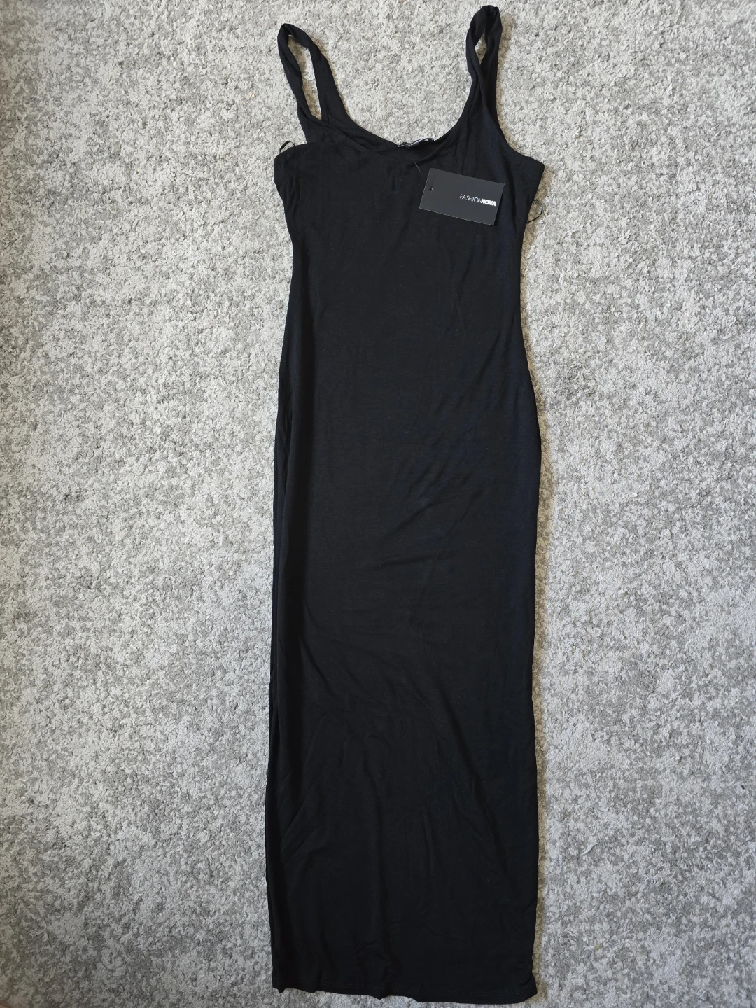 Fashion Nova Black Maxi Dress
