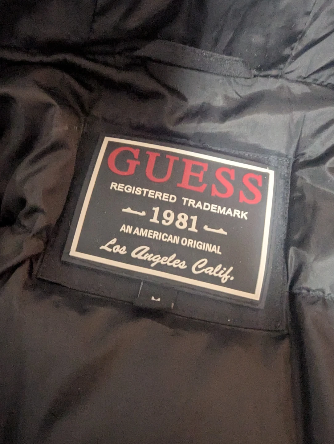 Guess Black Winter Parka Jacket with Fur Hood - photo 4