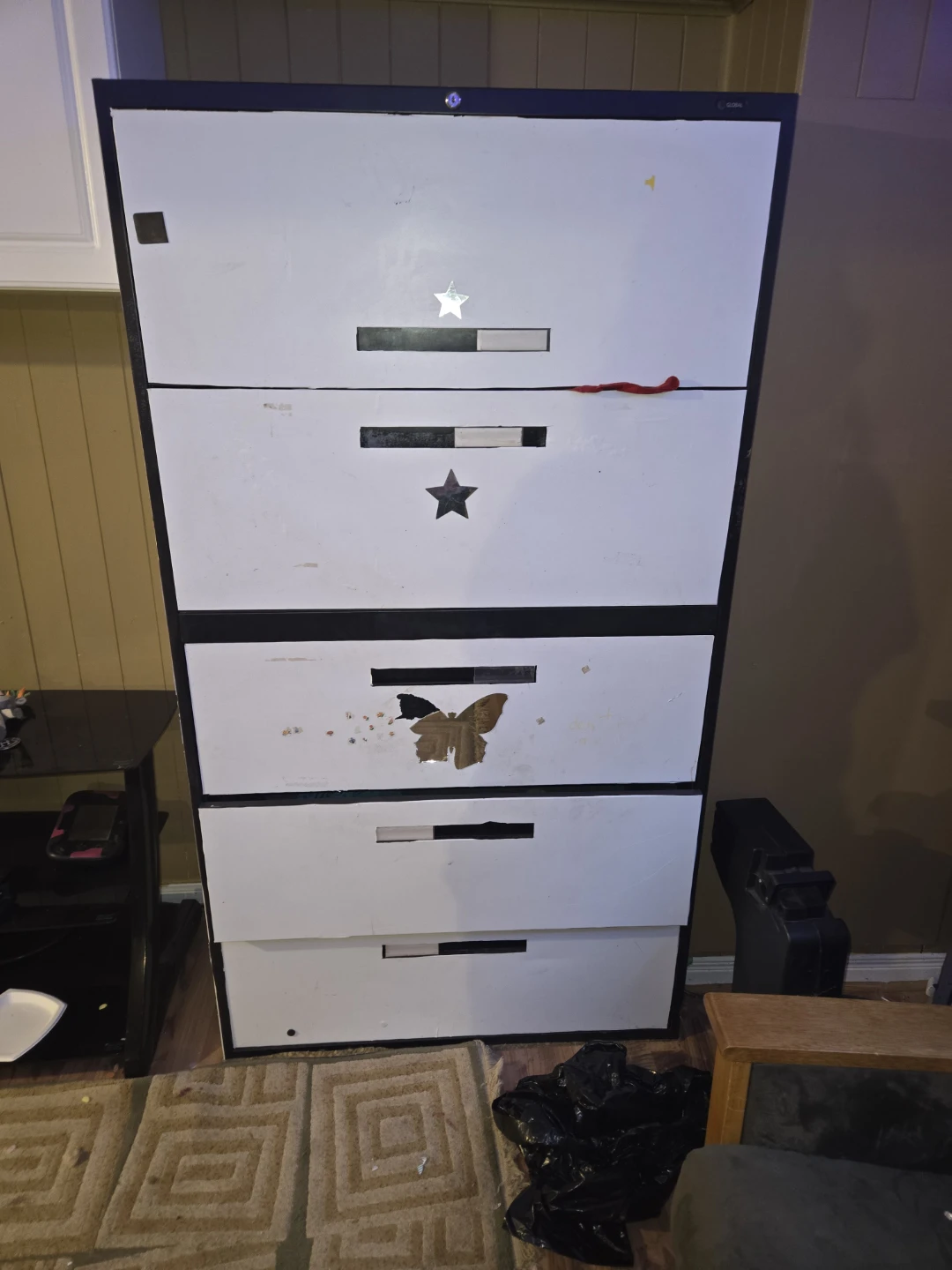 5-Drawer Filing Cabinet