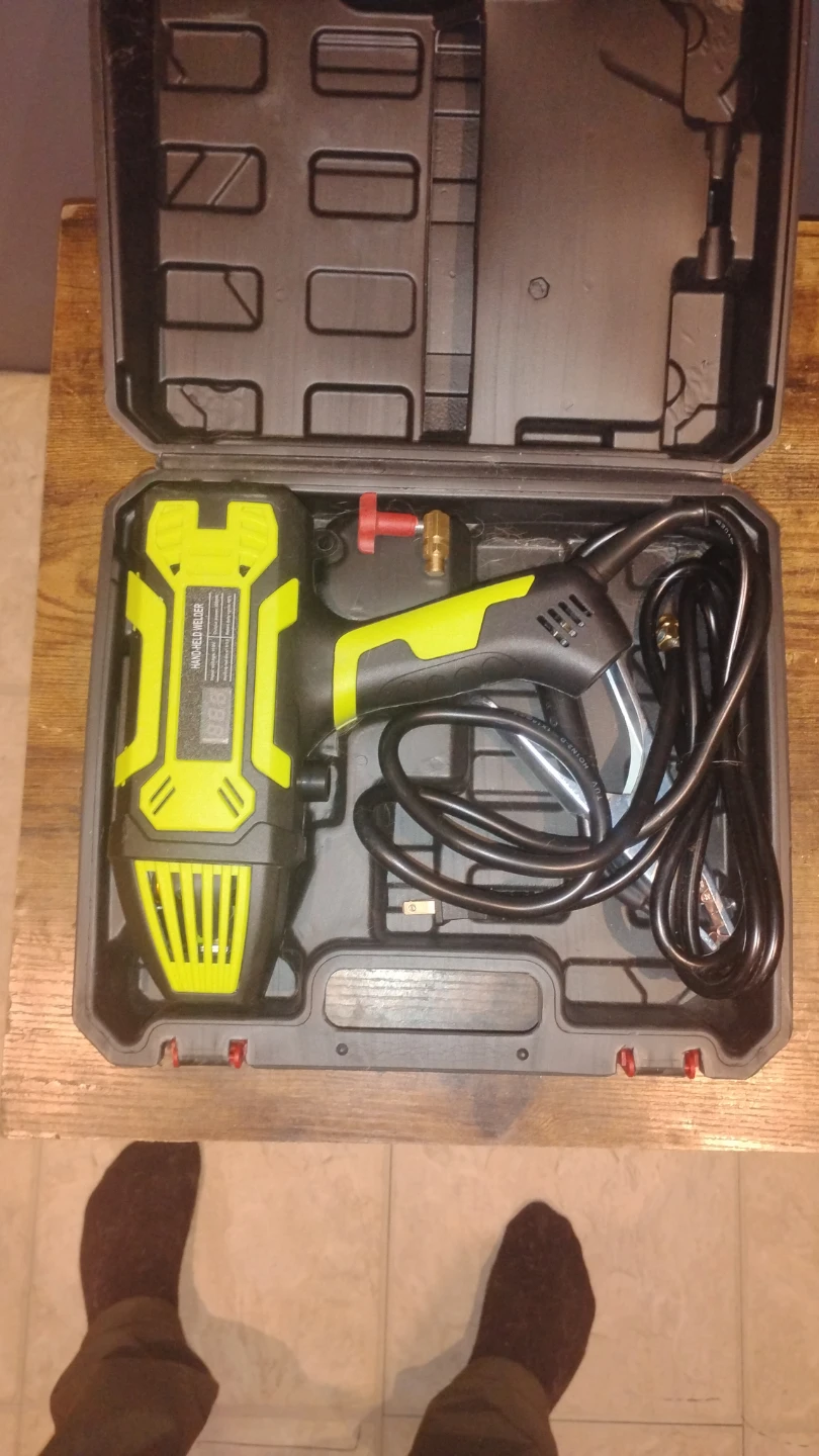 Hand-Held Welder with Accessories