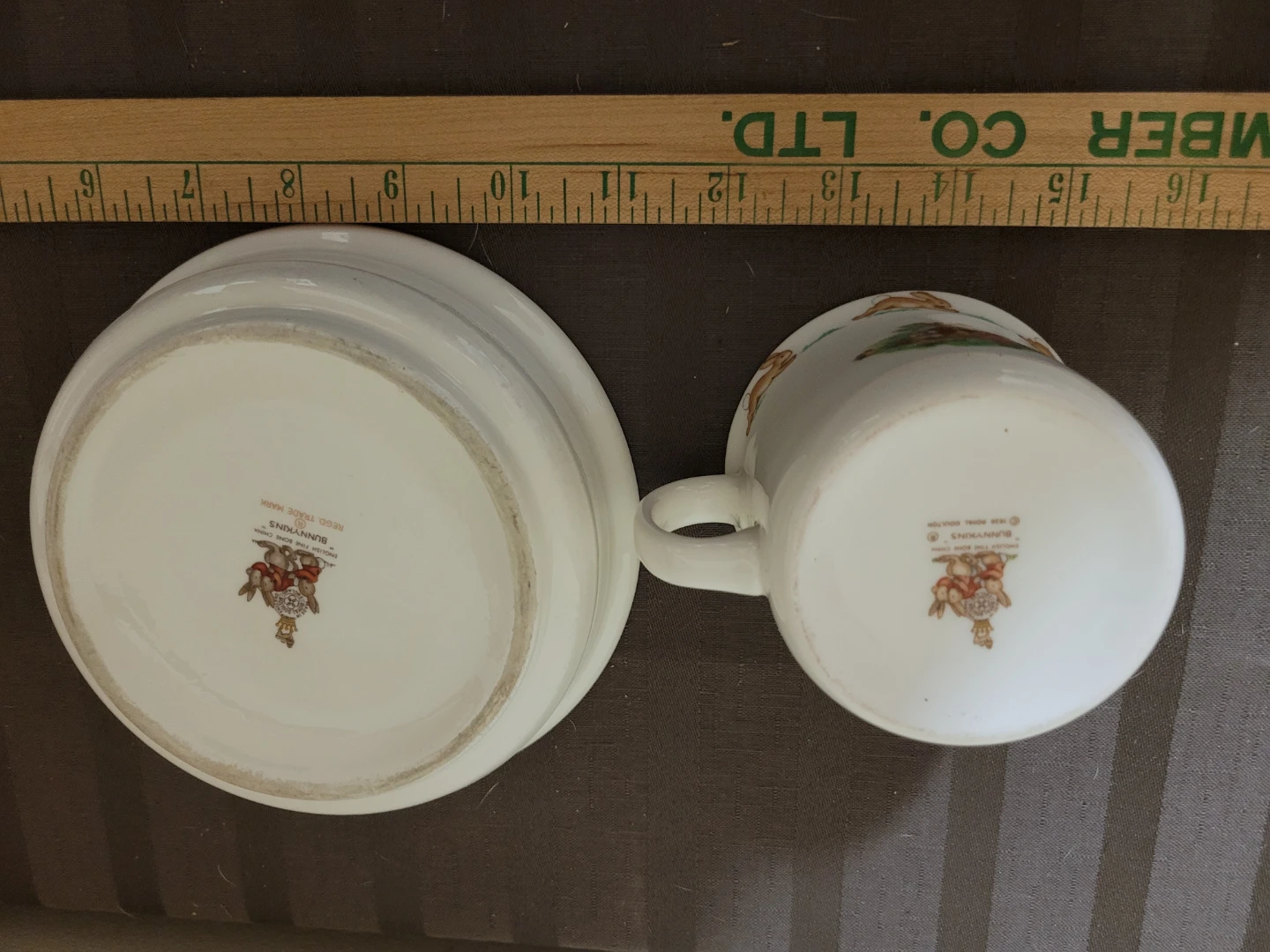 Royal Albert Bunnykins Cup and Saucer Set - photo 5