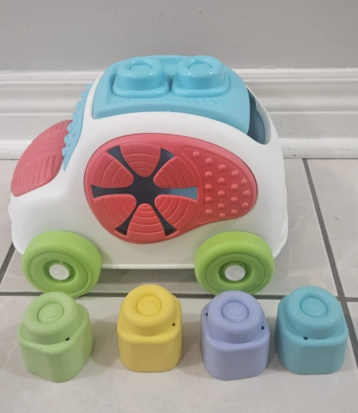 Baby Activity sensory Car with Shape Blocks - photo 3