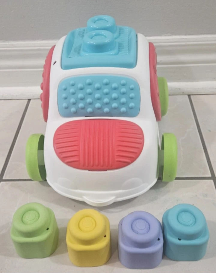 Baby Activity sensory Car with Shape Blocks - photo 4