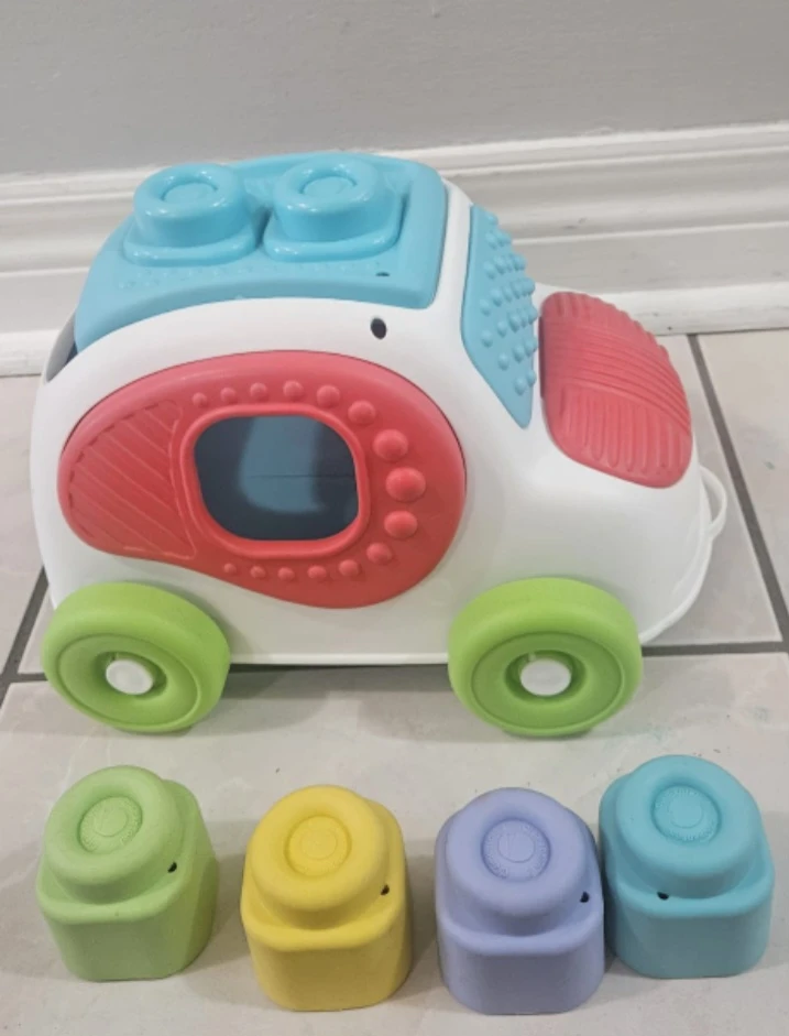 Baby Activity sensory Car with Shape Blocks - photo 5