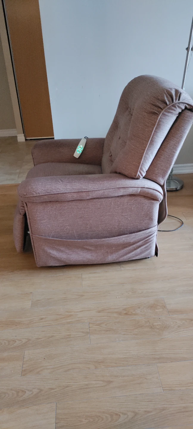 Brown Fabric Recliner Chair - photo 2