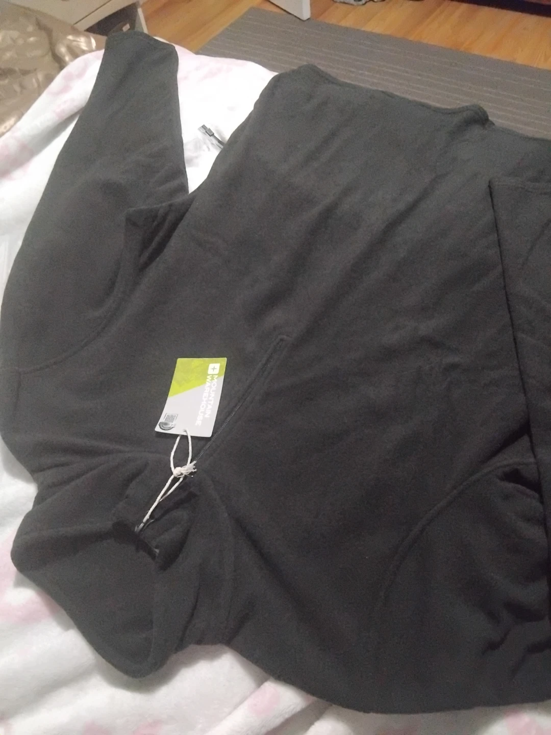 Mountain Warehouse Black Fleece 1/4 Zip Top - photo 2