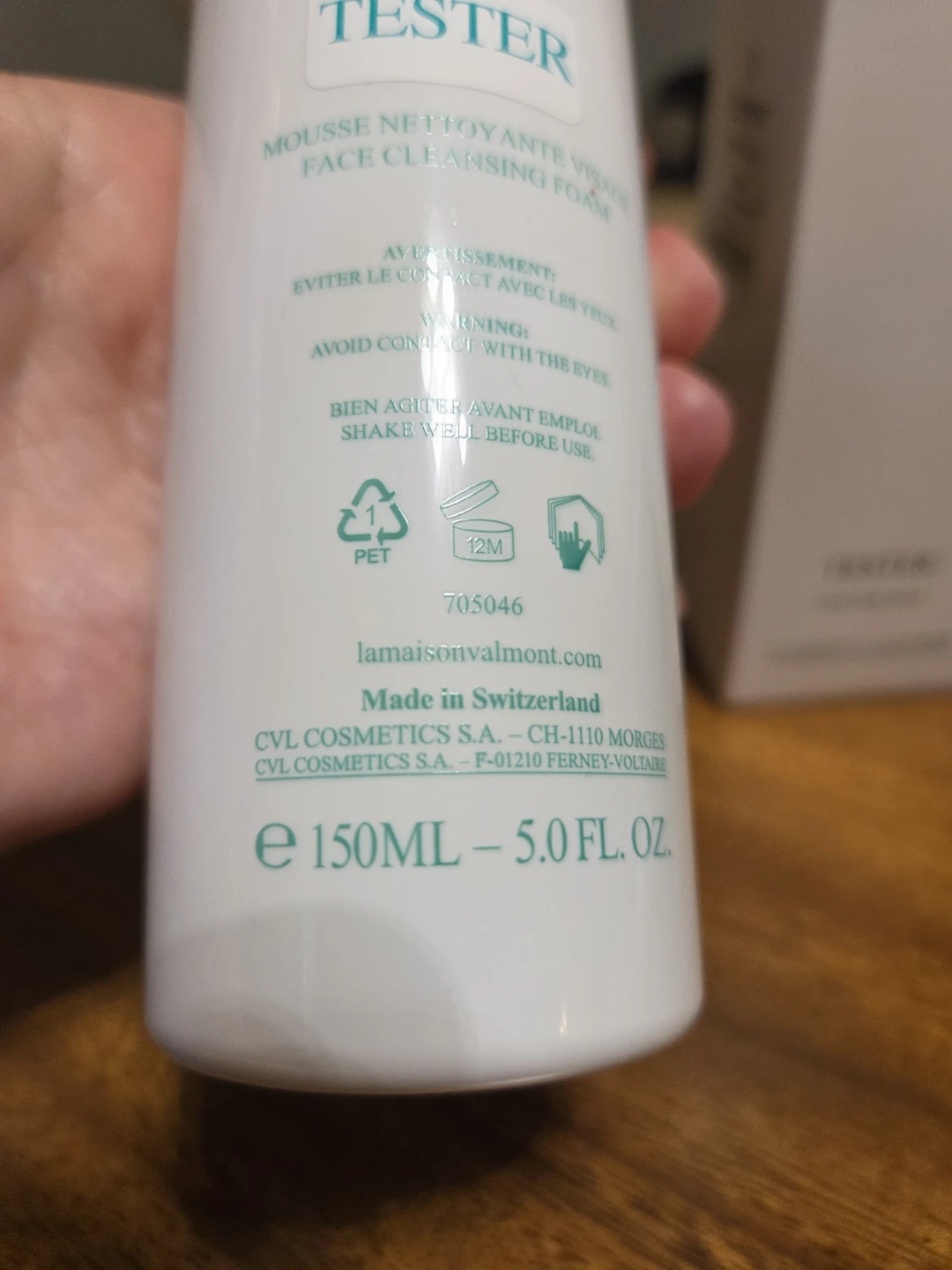 Valmont Bubble Falls Balancing Cleansing Foam 150ml - photo 4