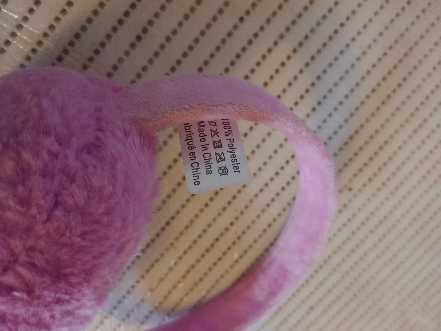 Pink Faux Fur Earmuffs - photo 2