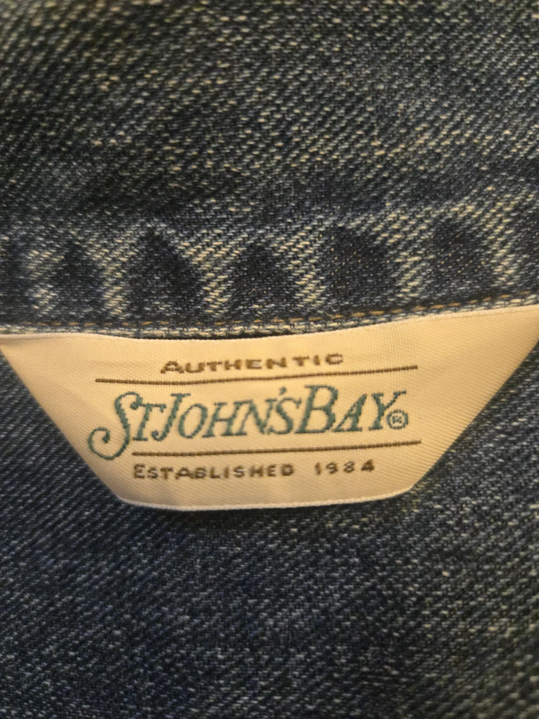 St. John's Bay Petite Large Denim Jacket - photo 3
