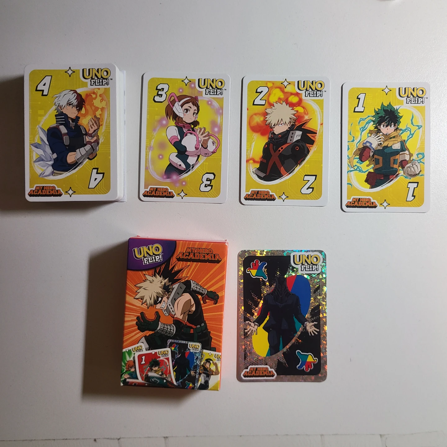 UNO Flip! My Hero Academia Card Game #freecycle