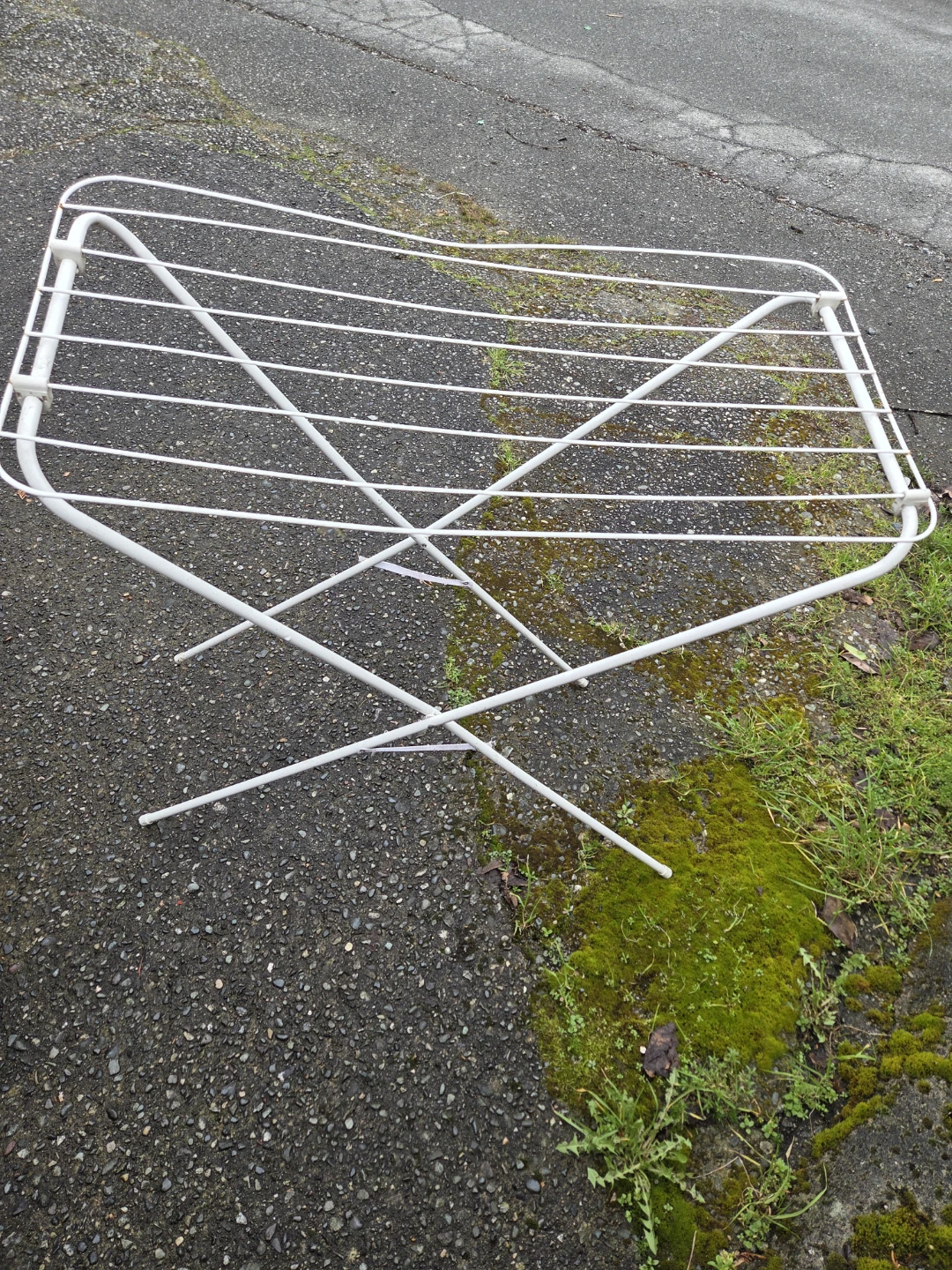 White Folding Drying Rack