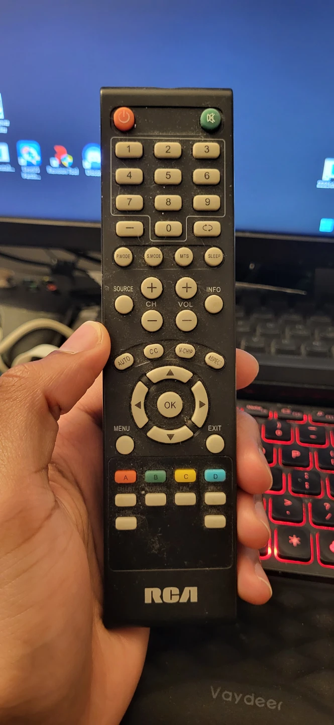 RCA Universal TV Remote Control