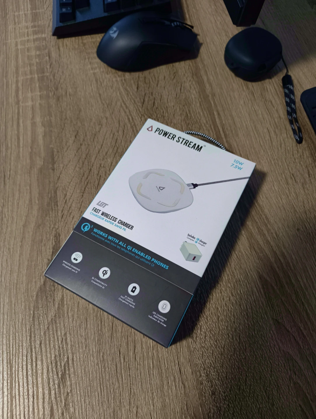 POWER STREAM 10W Fast Wireless Charger