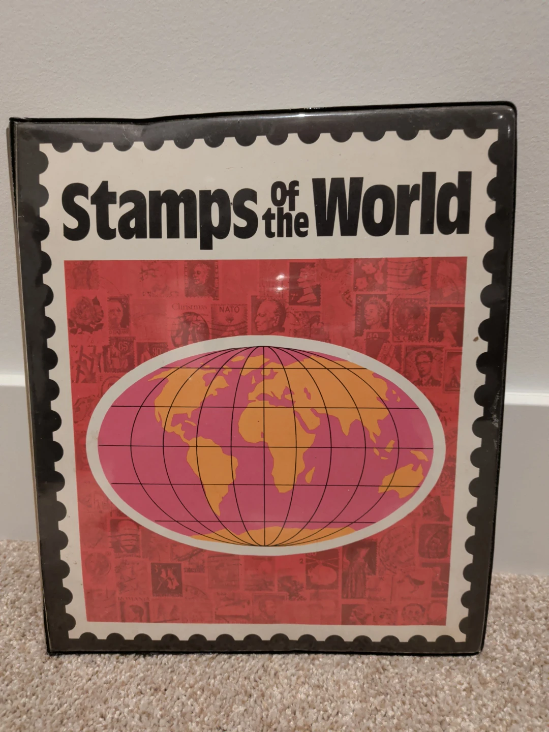 VINTAGE STAMPS OF THE WORLD CMC STAMP BINDER