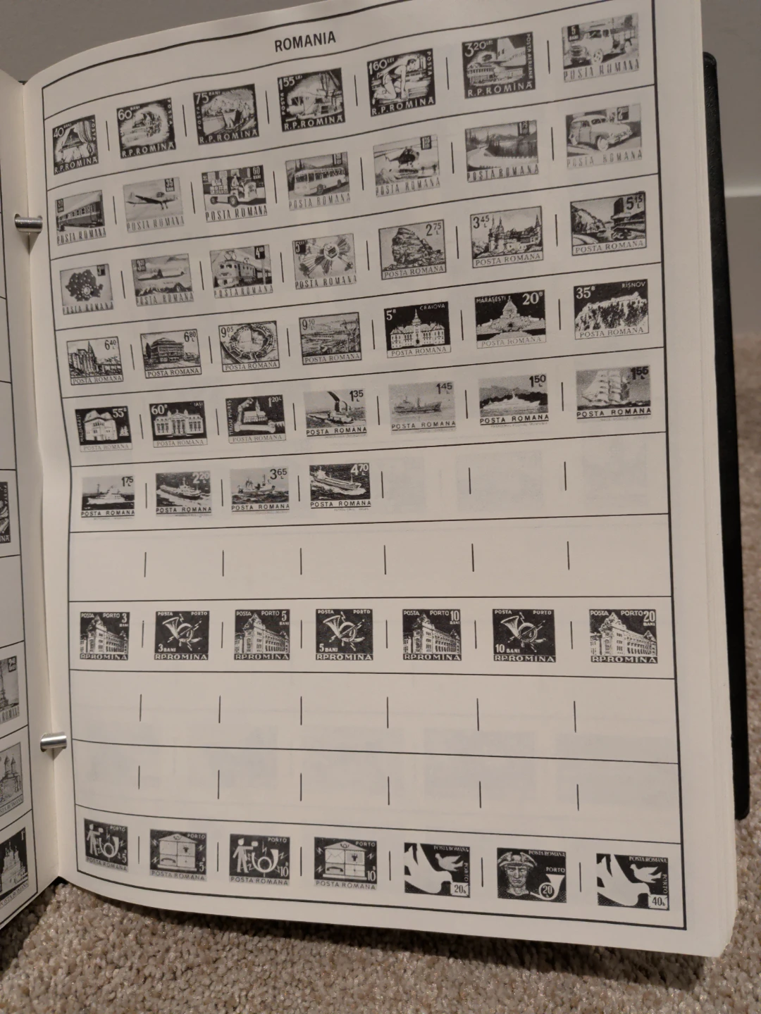 VINTAGE STAMPS OF THE WORLD CMC STAMP BINDER - photo 5