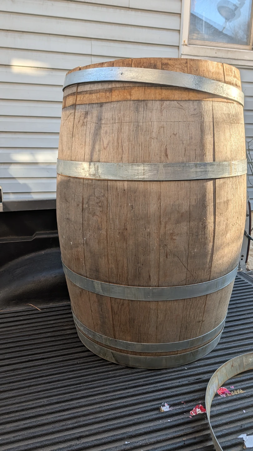 Wooden Wine Barrel - photo 3