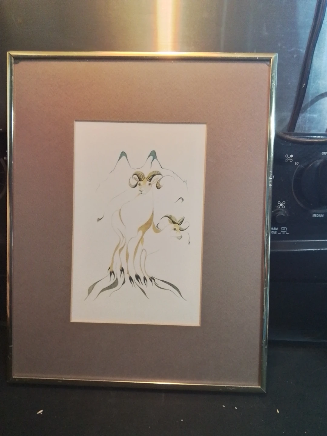 Eddy Cobiness Big Horn Ship Art 11.25x14.25"