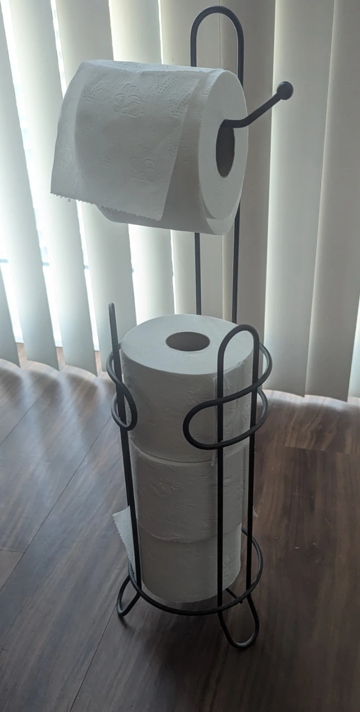 Toilet paper stand