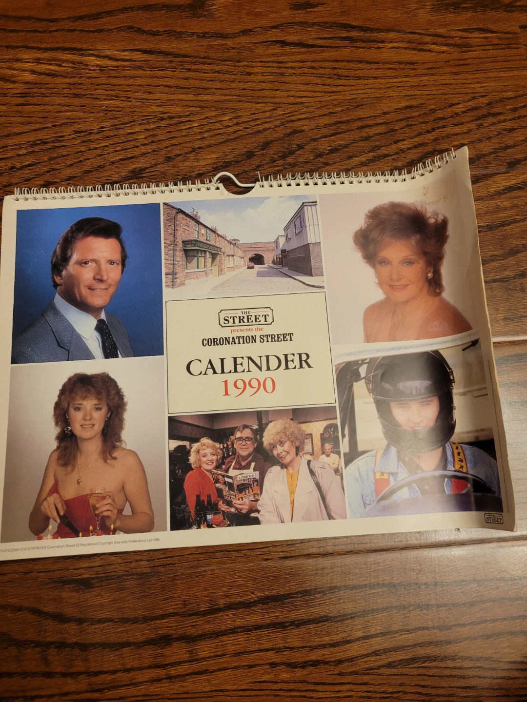 Coronation Street Calendar 1990 and various Clippings - photo 4