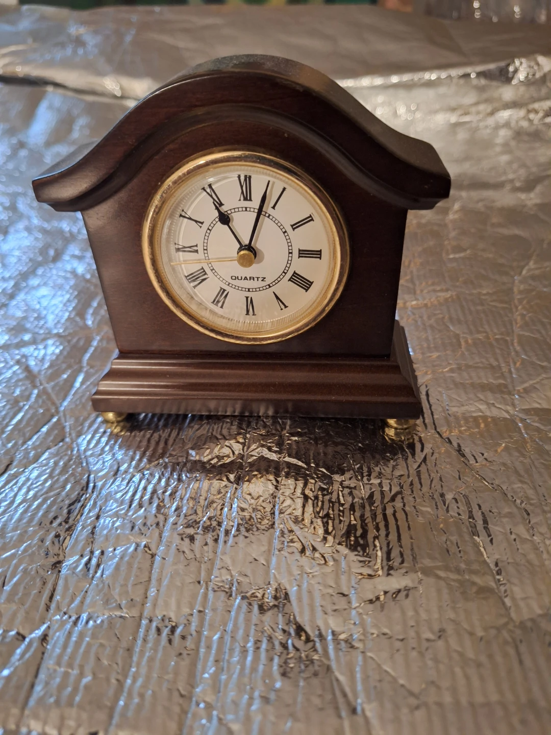 Wooden Mantle Clock - photo 2