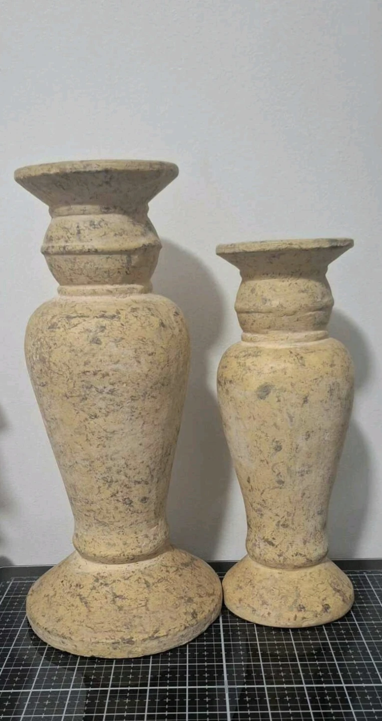 A Pair of Decorative Candle Holders 🥕