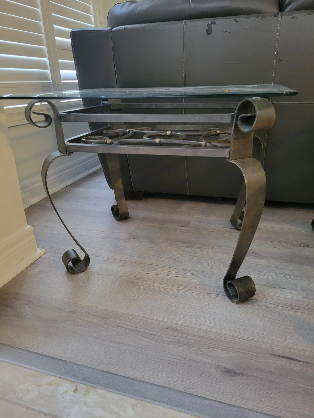 Glass Top Coffee Table and End Table Set - photo 2