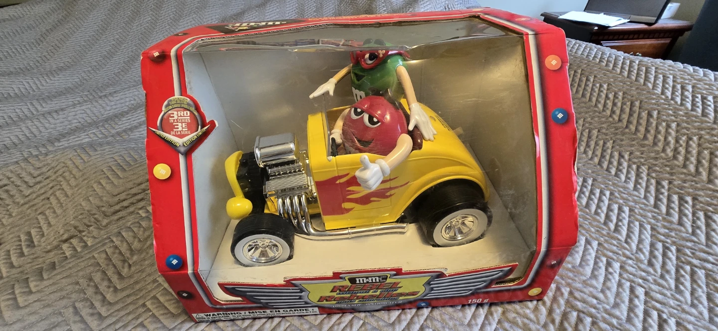 M&M's Rebel Without a Pause Hot Rod Collectible