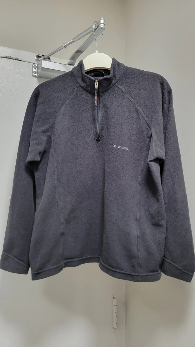 Montbell Fleece Quarter Zip Pullover Vintage