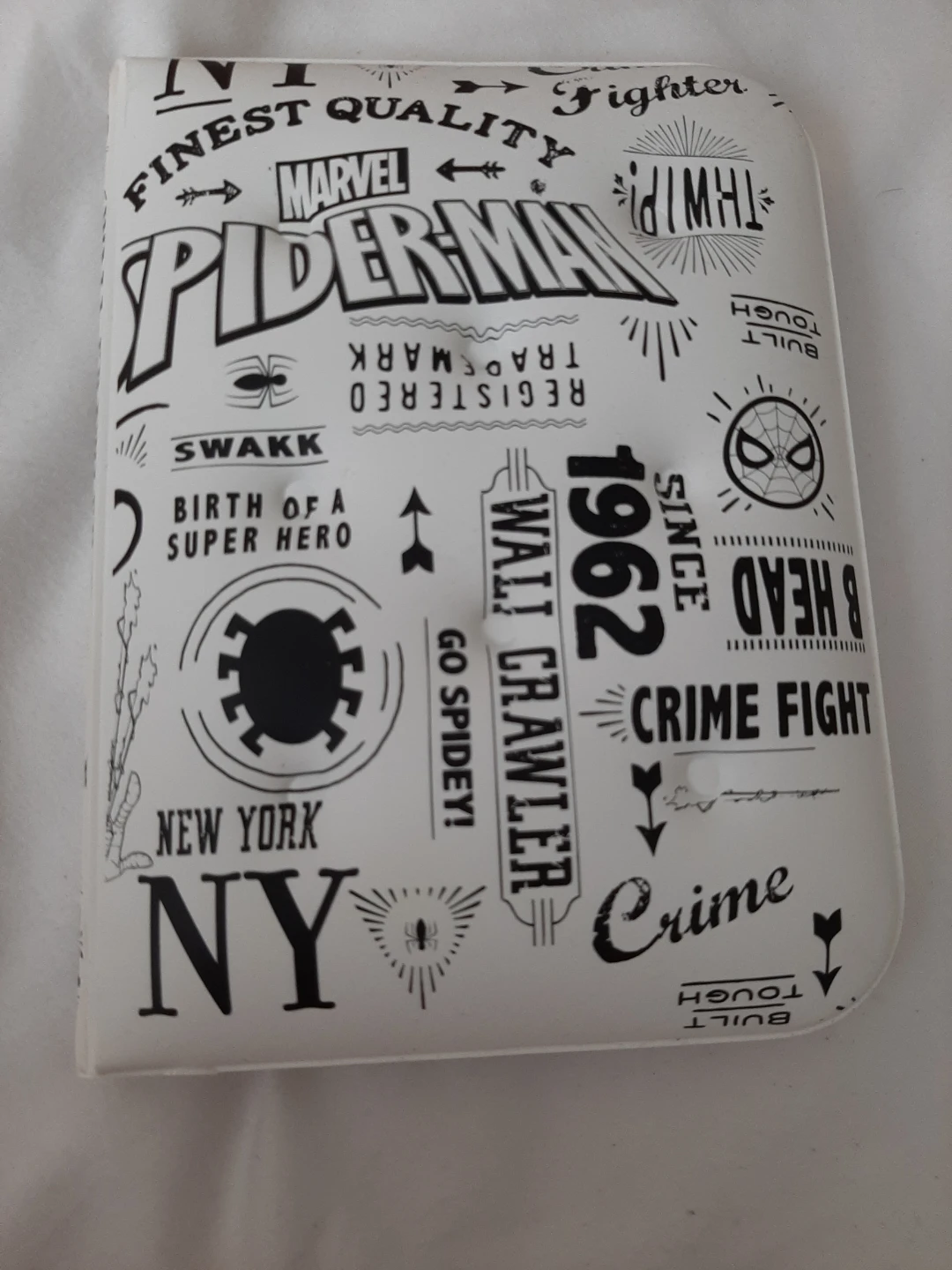 Spider-Man Lined Pillow Notebook