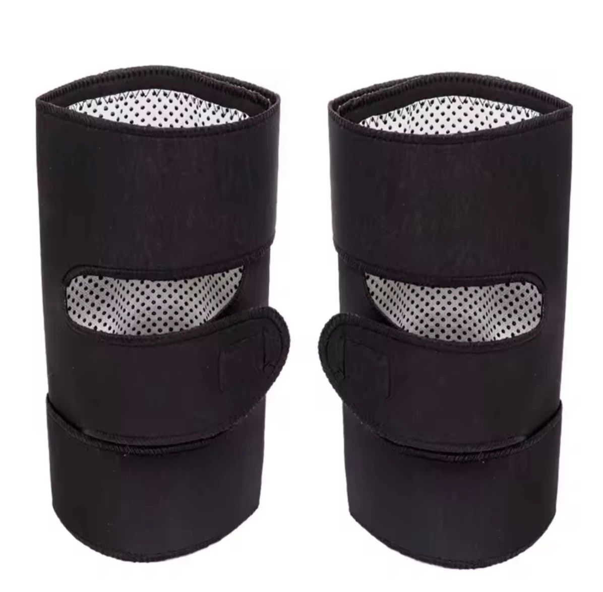 Black Knee Compression Sleeves (Pair)