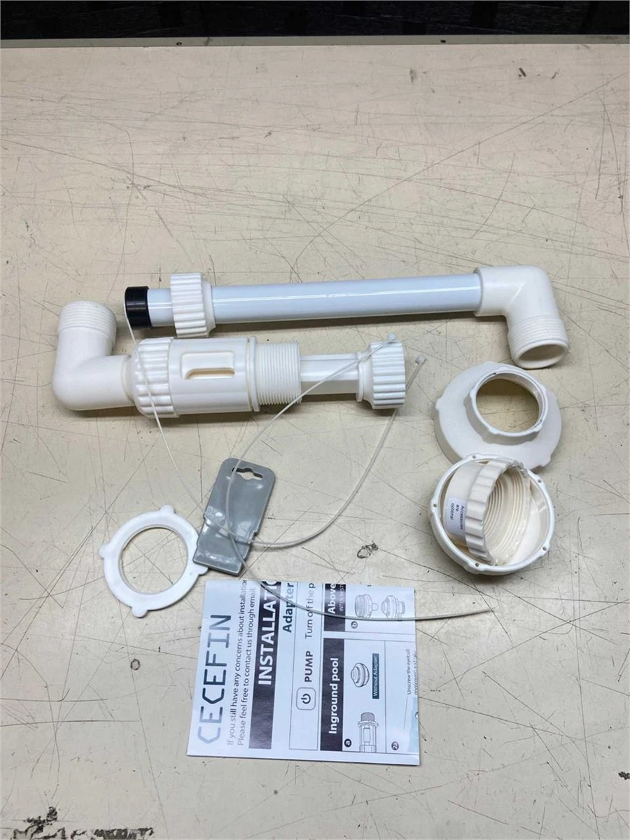 Inground Swimming Pool Fountain Decor Adapter Kit