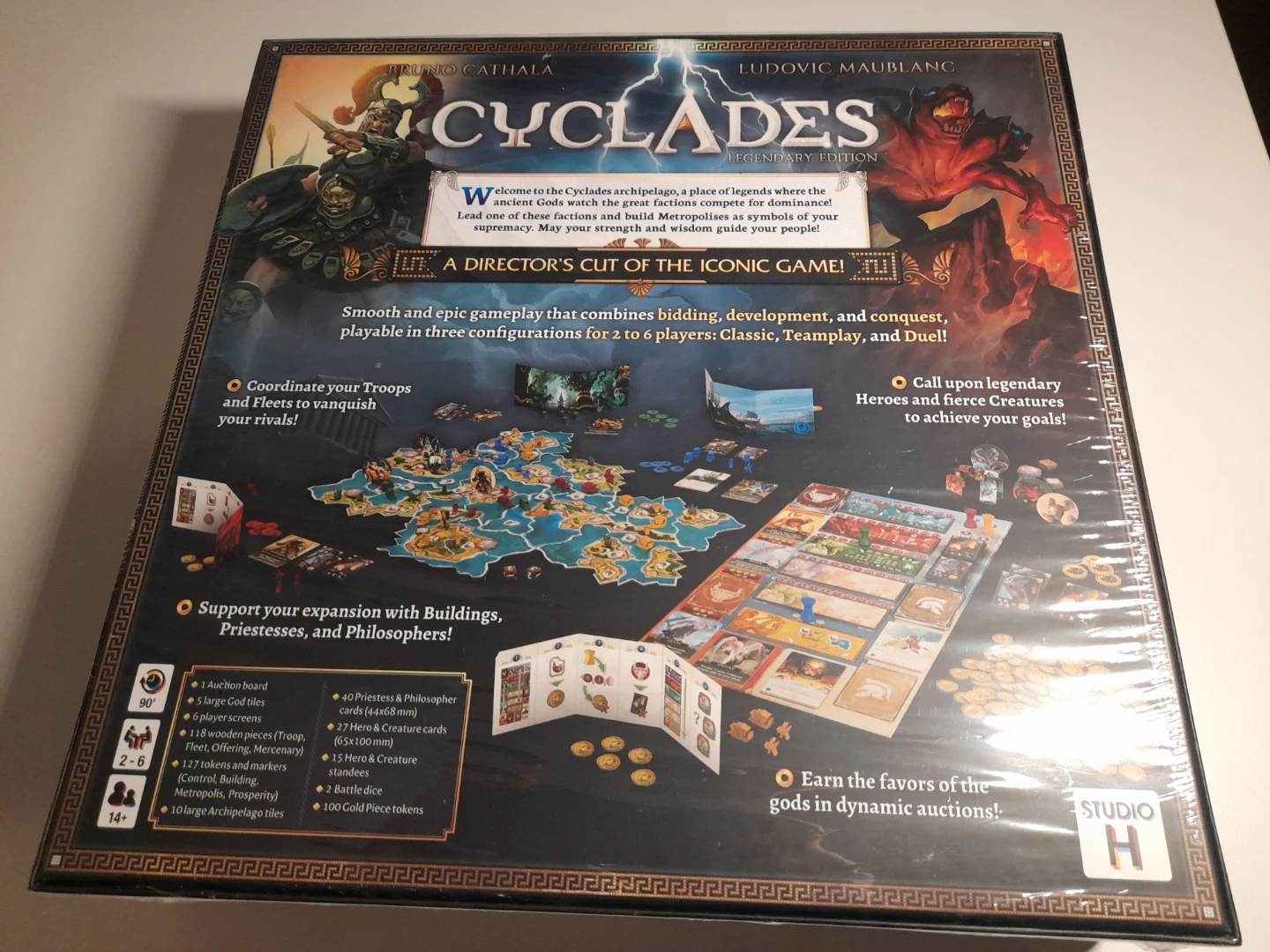 Cyclades Legendary Edition Board Game- NEW - photo 2