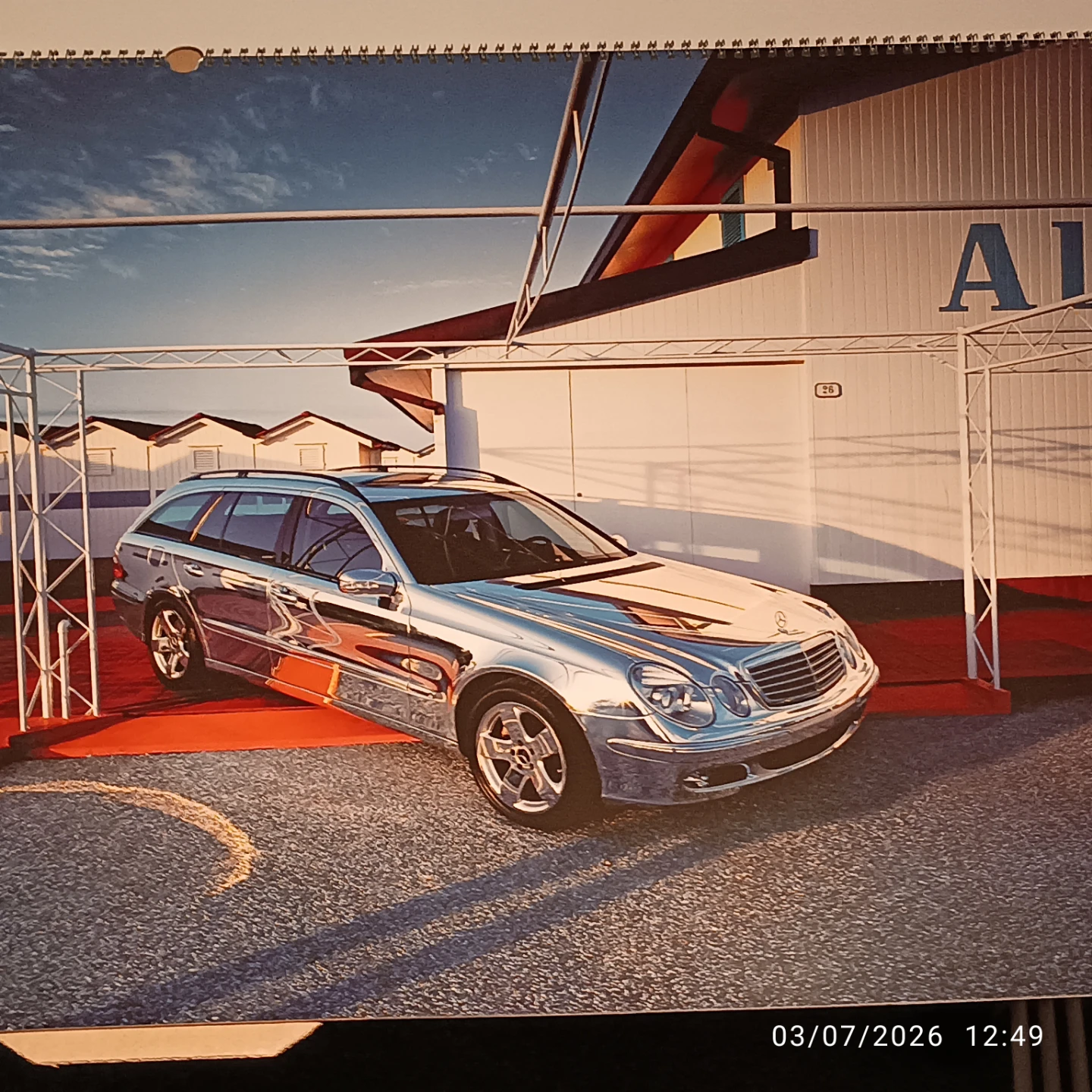 2004 Mercedes-Benz Cars from the Stars Passenger Cars Calendar - photo 2