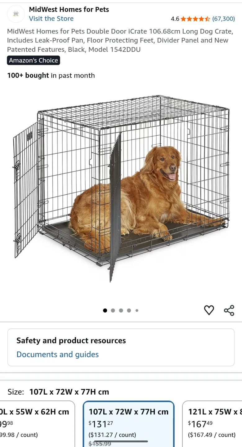 Large dog crate - photo 3