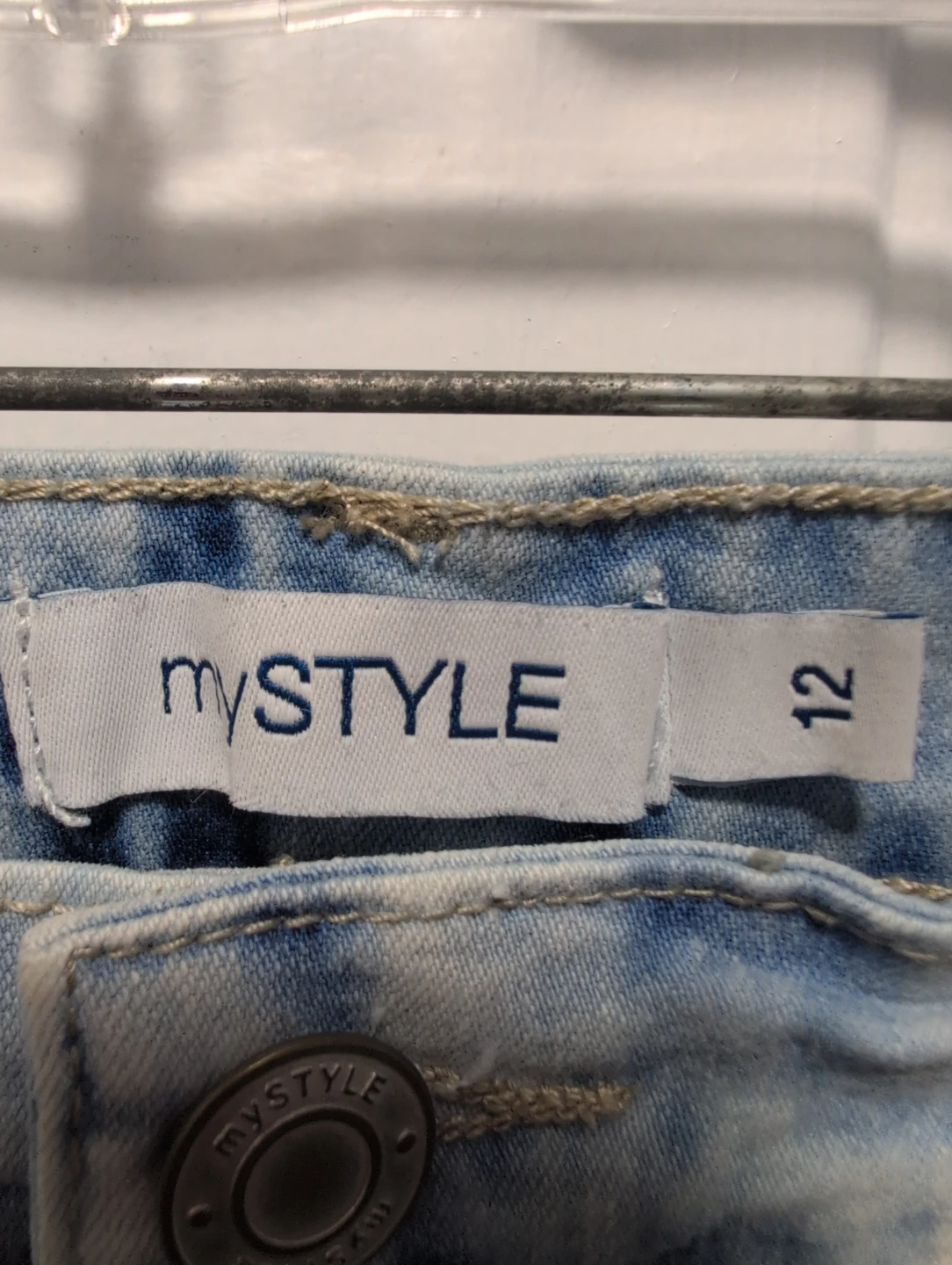 MyStyle Women's Denim Shorts Size 12 - photo 4
