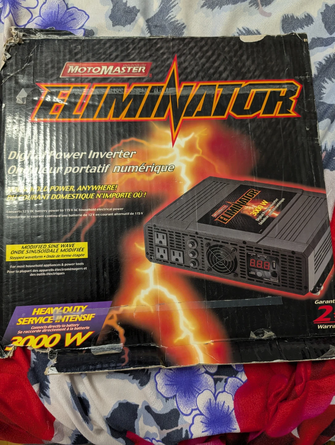 Motomaster Eliminator 3000W Digital Power Inverter - photo 2