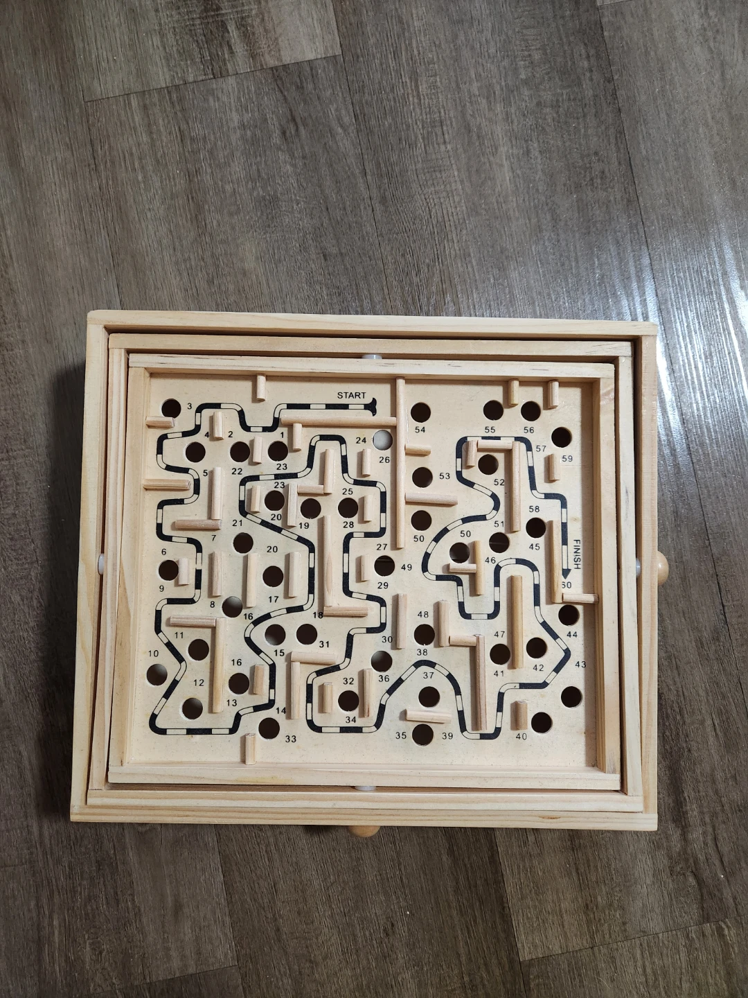 Wooden Labyrinth Tabletop Game