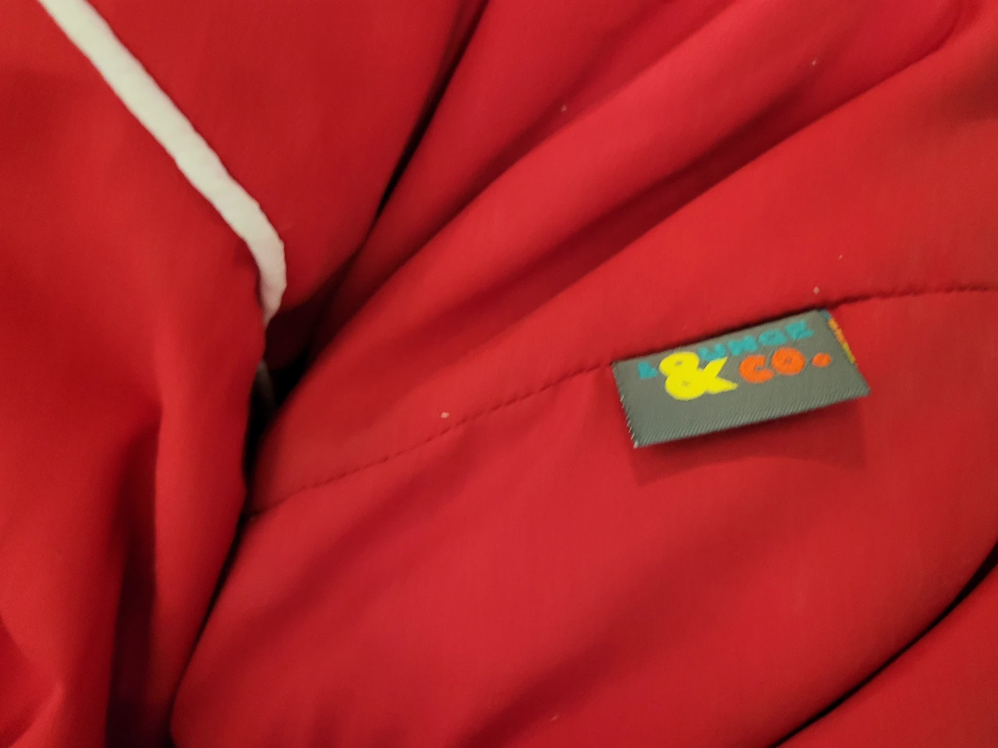 Red Bean Bag Chair - photo 2