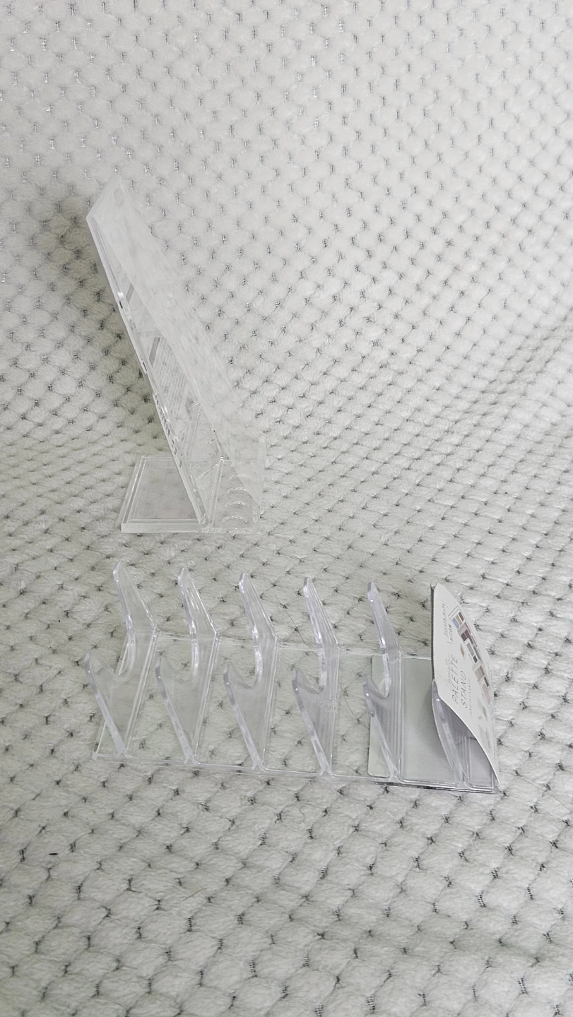 Clear Acrylic Makeup Brush and Palette Stand Organizer Set 💄🖌 - photo 2
