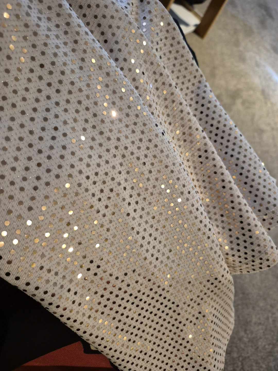 Little Star Sequin T-Shirt Dress - Size S/P (7/8) - photo 3