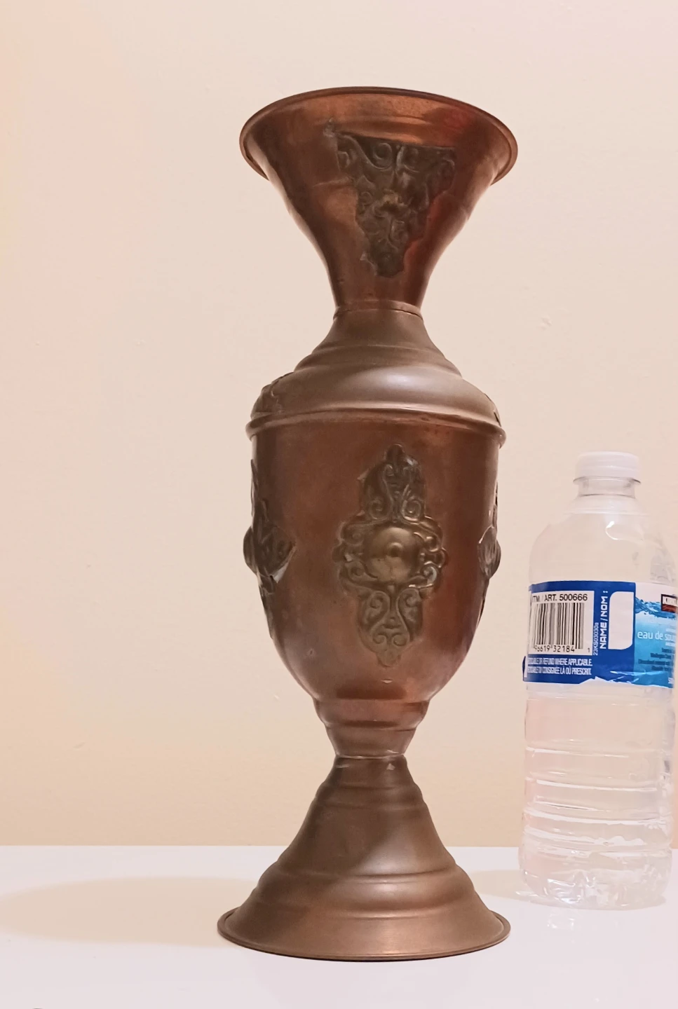 1950s Handmade Moroccan Copper Vase - photo 5