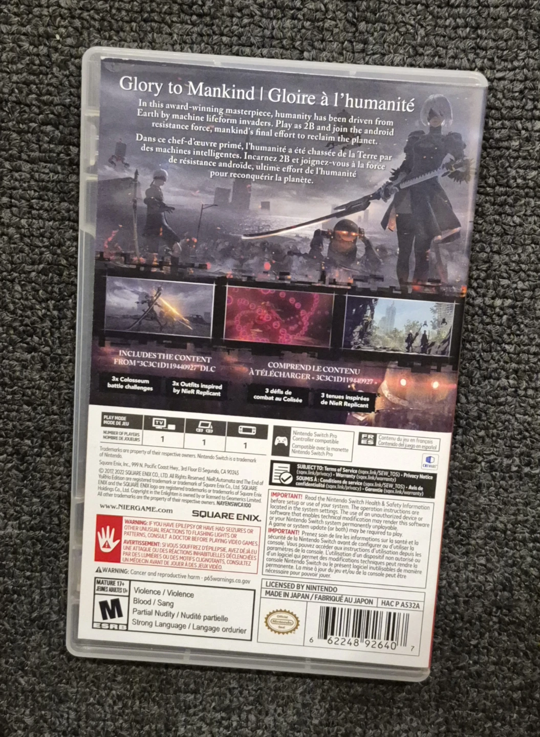 NieR: Automata - Nintendo Switch Game - photo 2