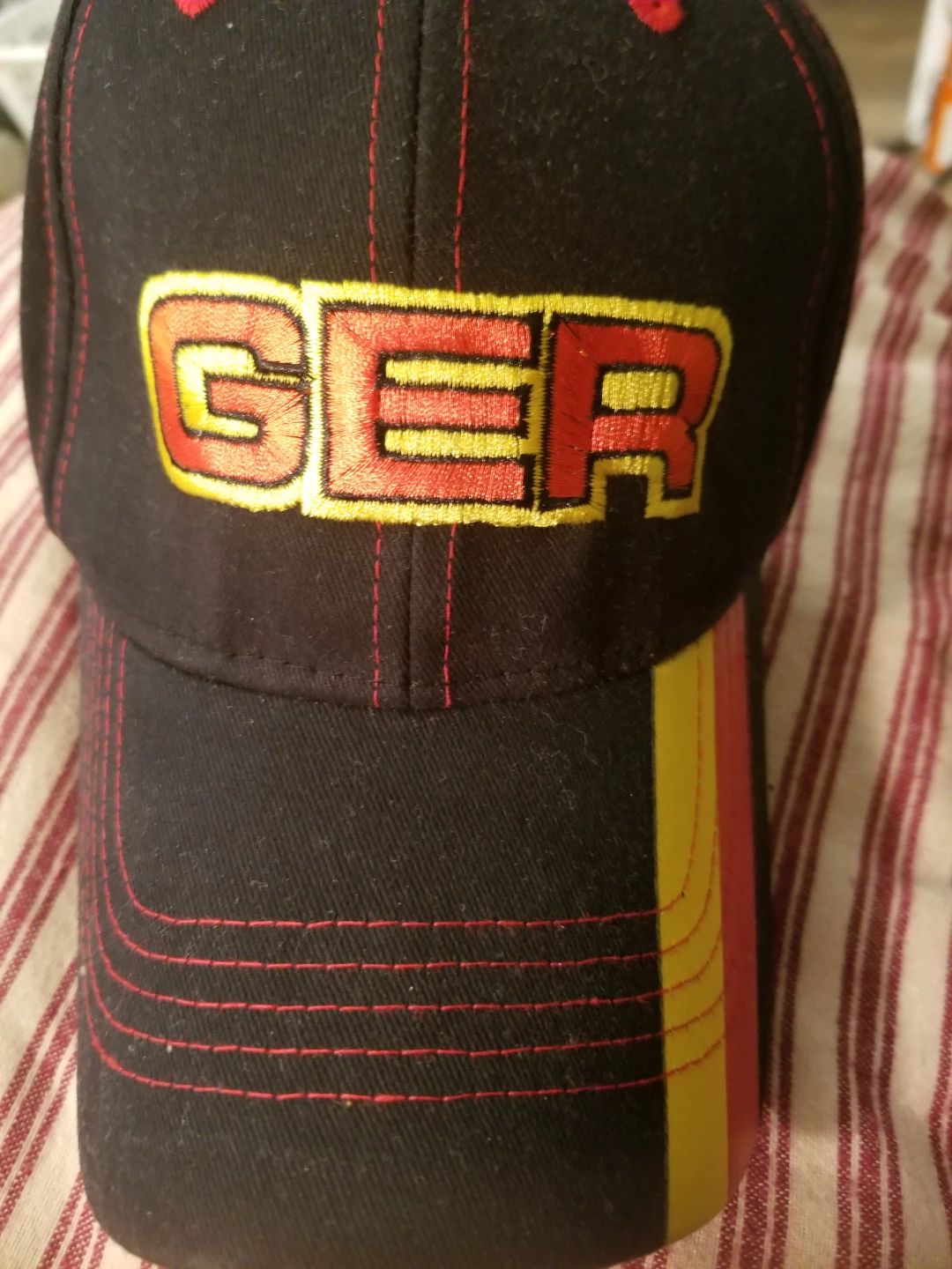 World cup german soccer ball cap