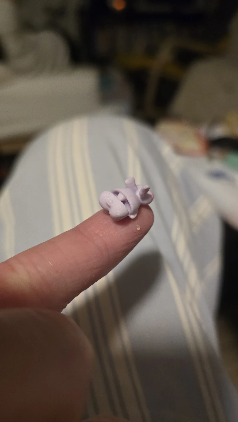 Tiny Purple Animal Figurine - photo 2