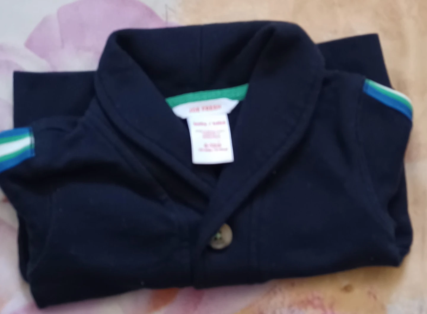 Joe Fresh Baby Boys Navy Blue Cardigan Size 6-12m