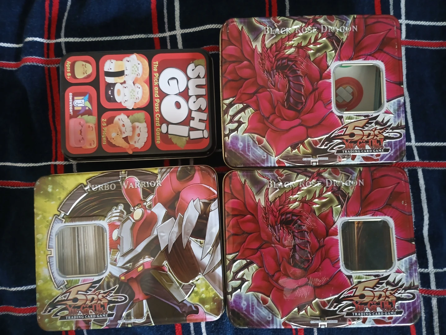 Yu-Gi-Oh! Cards + 3x Collectable Tin Box 2008 - photo 2